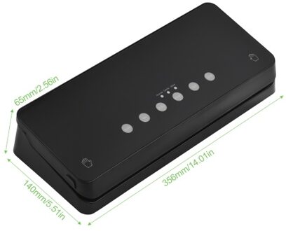 2-in-1 Auto Food Vacuum Sealer Machine for All Food Storage and External Vacuum Seal 60kPa Suction Power Food Bag Sealer Built-in Cutter with 10 Vacuum Seal Bags and Air Suction Hose