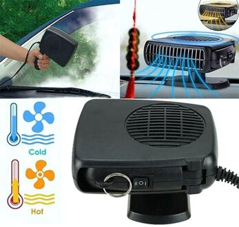 2 In 1 Auto Heater Air Cooler Fan Windsn Voorruitverluchting 24V Ontdooier Elektrische Verwarming Draagbare Goede Auto Droger verwarmde