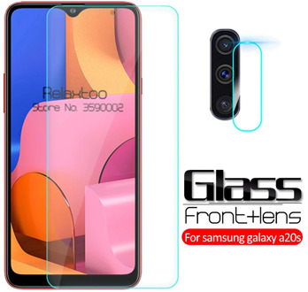 2 in 1 camera protective glass For samsung galaxy a20s a 20s a207F SM-A207F/DS 6.5inch tempered glass screen protector lens Film