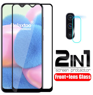2 in 1 Camera Tempered Glass For samsung Galaxy a30s a30 s a 30s a307 a307F SM-A307F lens screen protector protective Film cover