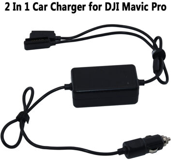 2 In 1 Car Charger Voor Dji Mavic Pro Platinum Camera Drone Batterij Draagbare Smart Reizen Voertuig Charger Dual Output opladen