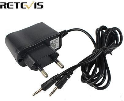 2 in 1 Charger Input 110-240V Output 5V 1A AC Adapter Charger for Kids Walkie Talkie Retevis RT388 J7027C