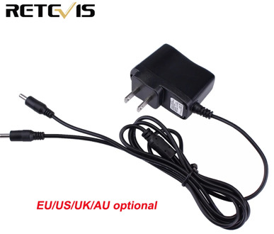 2 in 1 Charger Input 110-240V Output 5V 1A AC Adapter Charger for Retevis RT628 Kids Walkie Talkie J1026E