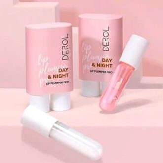2 in 1 Day & Night Lip Plumper Oil Pro #DR031 -4ml x 2