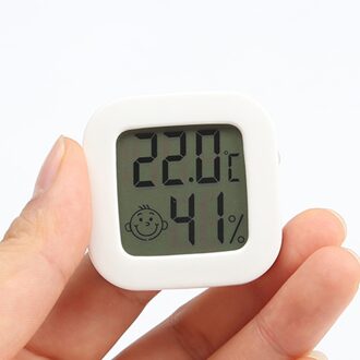 2 In 1 Digitale Thermometer Hygrometer Mini Temperatuur/Vochtigheid Meter Thuis Muur Hygrothermograph Voor Indoor Outdoor
