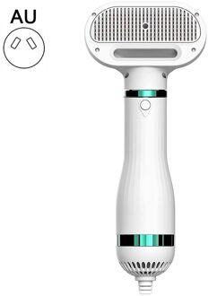 2-In-1 Draagbare Hond Droger Pet Grooming Kat Haar Kam Hond Föhn En Kam Borstel Huisdier levert Hond Kam Blower AU plug
