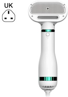 2-In-1 Draagbare Hond Droger Pet Grooming Kat Haar Kam Hond Föhn En Kam Borstel Huisdier levert Hond Kam Blower UK plug