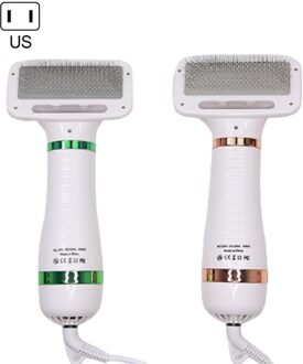 2 In 1 Draagbare Huisdier Föhn Hond Vegen Borstel Pet Grooming Kammen Föhn Kam 1stk US
