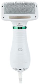 2-In-1 Draagbare Low Noise Elektrische Hond Föhn Kam Borstel Pet Grooming Kat Haar Grooming Kam hond Bont Blower Eu Plug