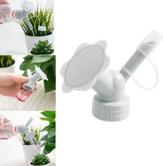 2 In 1 Draagbare Plastic Sprinkler Nozzle Voor Bloem Waterers Fles Watering Sprinkler Huishouden Tuin Plant Spuiten Potplanten