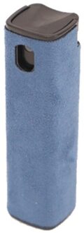 2 In 1 Draagbare Telefoon Screen Cleaner Microfiber Doek Set Schoonmaken Computerscherm Cleaner blauw