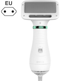 2 In 1 Elektrische Pet Hair Kam Intelligente Professionele Huisdier Föhn Kat Haar Kam Hond Bont Blower Multifunctionele Huisdier haar Kam EU plug
