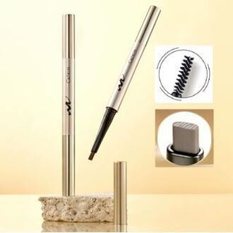2 in 1 Eyebrow Pencil With Refill #C03 Brown