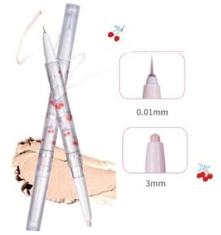 2 in 1 Eyeliner - 4 Colors (G01-4) #G02 Soft - 0.35g+0.2g