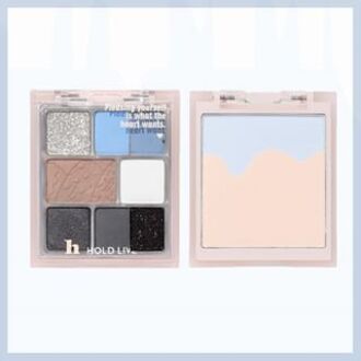 2 in 1 Eyeshadow & Blusher Palette - H05 #H05 - 7.5g + 8.5g
