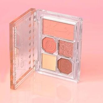 2 in 1 Eyeshadow & Cheek Palette - Pink #01 Pink - 6.9g