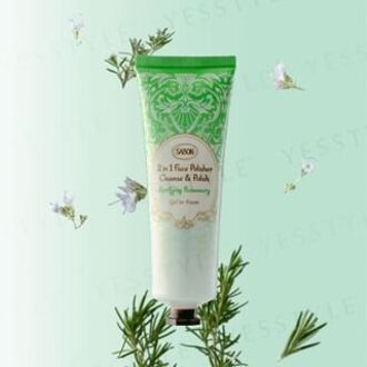 2 in 1 Face Polisher Cleanse & Polish Purifying Rosemary 125ml