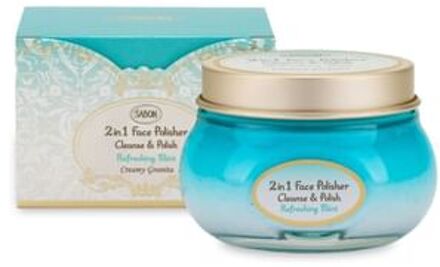 2 in 1 Face Polisher Cleanse & Polish Refreshing Mint 125ml