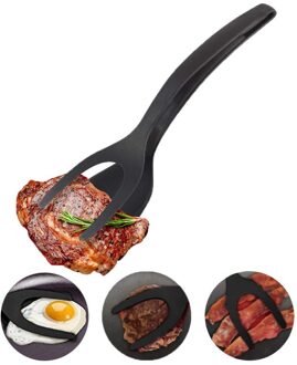 2 In 1 Flip Gebakken Spatel Non-stick Gebakken Ei Spatel Pannenkoek Barbecue Schop