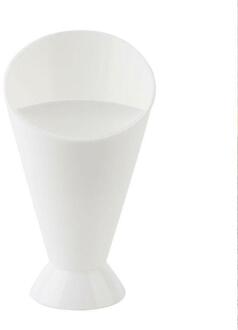 2 In 1 Franse Fry Potato Kegel Chips Met Dompelen Cup Tool Diverse Ketchup Kegel Dip Cup Jam Keuken Saus p3I2