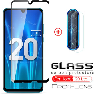 2-in-1 glass on honor 20 lite protective glass honor 20lite light camera glass honor 20 pro 20pro 20e xonor 20s mar-lx1 6.15''