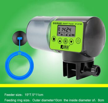 2 In 1 Handleiding En Smart Automatische Vis Feeder Aquarium Timer Feeder Digital Fish Tank Elektrische Voedsel Voeden Vis Feeder tool type 4