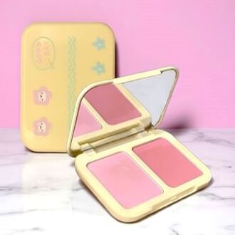 2 in 1 Hazy Sweet Blush Palette - 8 Colors #01 Rose's Heartfelt Thoughts