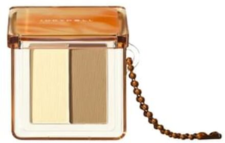 2 IN 1 Highlighter Contour Mini Palette #Mini Palette - 2g