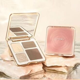 2 IN 1 Highlighter Contour Palette - 2 Colors #01 Waves - 9g