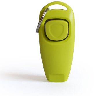 2 In 1 Hond Opleiding Clicker Pet Hond Kat Training Fluitjes Trainer Hulp Gids Met Sleutelhanger Hond Trainingen tools Dierbenodigdheden licht groen
