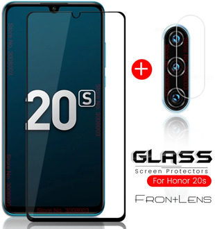 2-in-1 honor 20s protective glass for huawei honor 20s xonor 20 s camera glass honor20s mar-lx1h 6.15'' tremp protection film 9h
