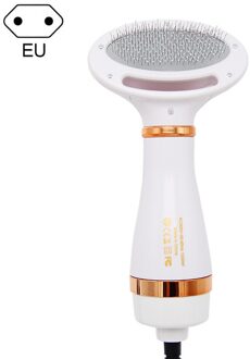 2-In-1 Huisdier Droger Hond Grooming Kam Draagbare Hond Droger Kat Föhn Gooming Kam Kat Haar kam Hond Bont Blower Air Kam EU