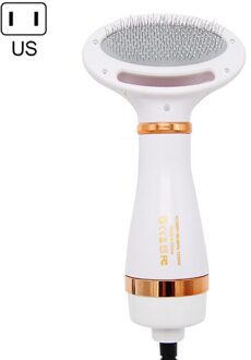 2-In-1 Huisdier Droger Hond Grooming Kam Draagbare Hond Droger Kat Föhn Gooming Kam Kat Haar kam Hond Bont Blower Air Kam US