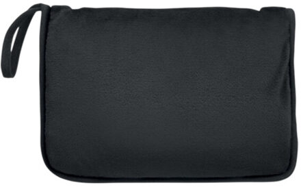 2 in 1 knusse reiskussenset Zwart - One size