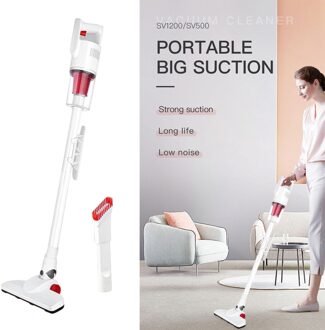 2 In 1 Laag Geluidsniveau 14Kpa Krachtige Zuigkracht Bedrade Stofzuiger Dust Collector Voor Huisdier Haar Tapijt Harde Vloer