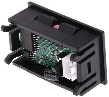 2 In 1 Led Toerenteller Gauge Digitale Rpm Voltmeter Voor Auto Motor Roterende Snelheid