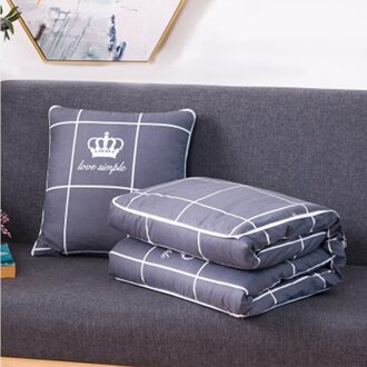2 In 1 Lente/Herfst Kussen Quilt Zachte Opvouwbare Draagbare Deken Kussen Thuis Decoratie Reizen Kussen Sofa Office Terug kussen 3