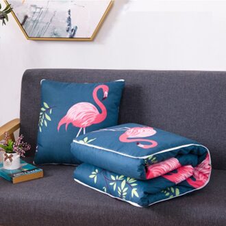 2 In 1 Lente/Herfst Kussen Quilt Zachte Opvouwbare Draagbare Deken Kussen Thuis Decoratie Reizen Kussen Sofa Office Terug kussen 4
