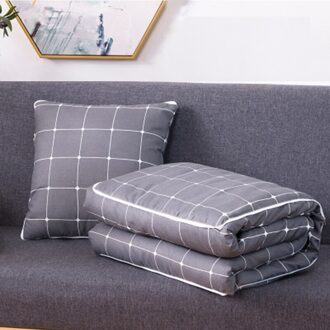 2 In 1 Lente/Herfst Kussen Quilt Zachte Opvouwbare Draagbare Deken Kussen Thuis Decoratie Reizen Kussen Sofa Office Terug kussen 6