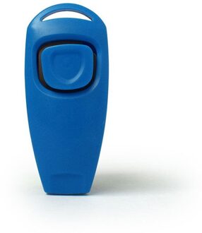 2 In 1 Leuke Vorm Hond Fluitje Clicker Hond Trainer Hulp Gids Met Sleutelhanger Hond Training Fluitje Hond producten Dierbenodigdheden blauw