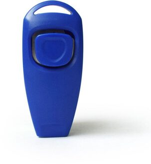 2 In 1 Leuke Vorm Hond Fluitje Clicker Hond Trainer Hulp Gids Met Sleutelhanger Hond Training Fluitje Hond producten Dierbenodigdheden marine blauw