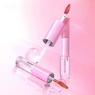 2 in 1 Liquid Lipstick (NU01-NU03) #NU01 Toffee Veil - 1.2g*2