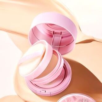 2 In 1 Long-lasting Concealer Cushion Powder - 2 Colors #02 Natural Color