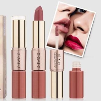 2 in 1 Matte Liquid Lipstick - 4 Colours #02 3.5g+7g