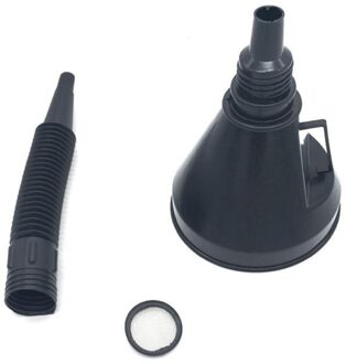 2 In 1 Plastic Trechter Kan Uitloop Plastic Trechter Kan Uitloop Voor Olie Water Brandstof Benzine Diesel Benzine Auto Olie vulling Apparatuur
