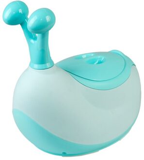 2 in 1 Schattige Dieren Kind Potje, plastic toiletbril zindelijkheidstraining seat Blauw