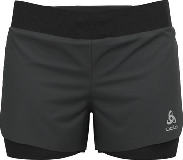 2-in-1 Shorts ZEROWEIGHT 3 INCH - black - Vrouwen - Maat M