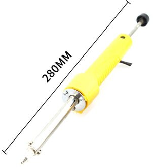 2 In 1 Soldeerbout Draagbare Elektrische Soldeerbout Tool En Tin Zuig Lassen Tool Tin Zuigpistool Elektrothermische Tin sucker geel