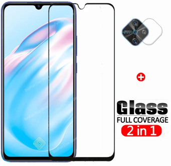 2 in 1 Tempered Glass On For Vivo V17 Screen Protector Camera Film For Vivo V 17 V1945A V1945T Protective Glass Lens Film