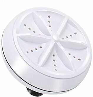 2 In 1 Ultrasone Turbo Wasmachine Draagbare Reizen Wasmachine Luchtbel En Roterende Mini Ultrasone Wasmachine